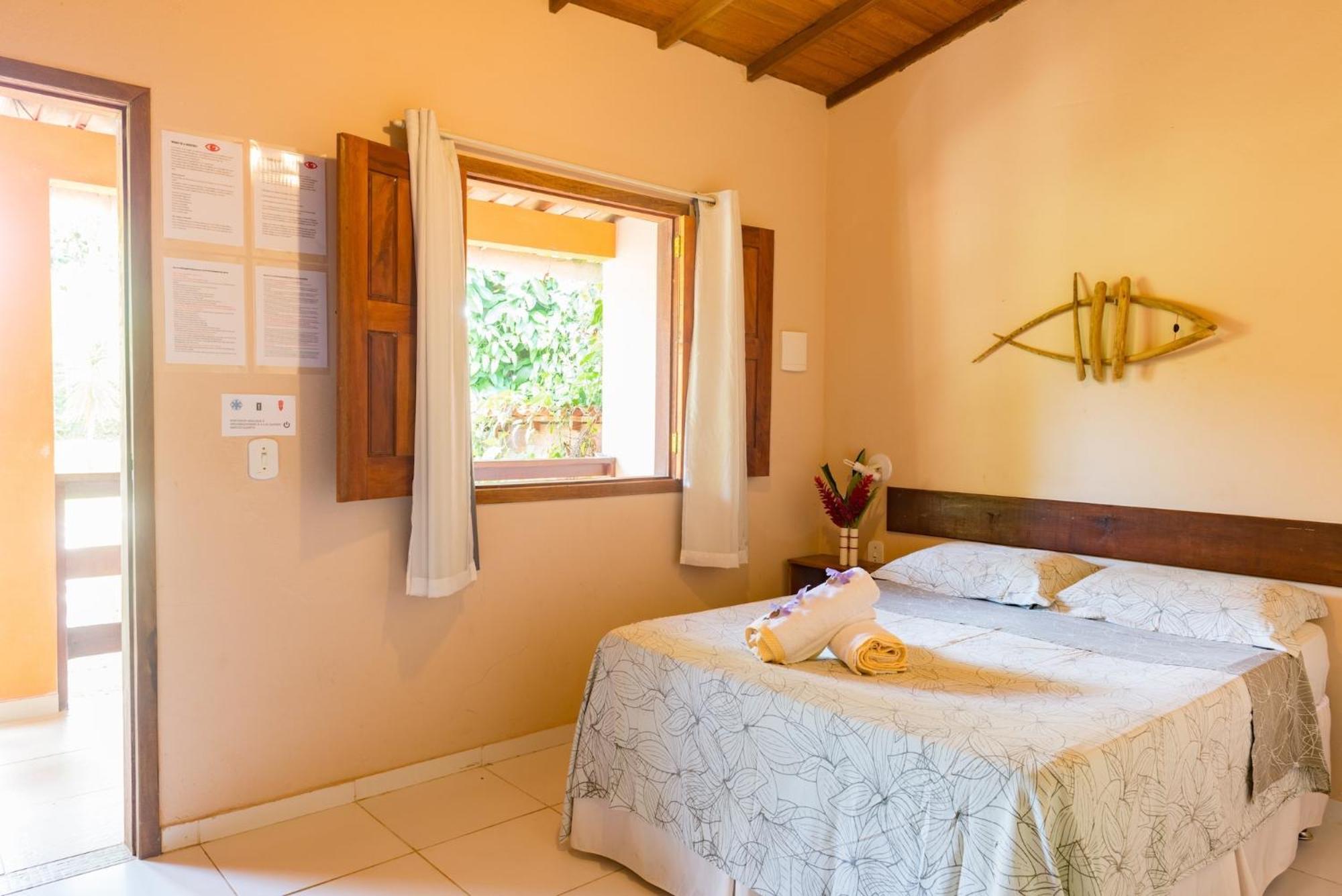 Abaquar Hostel Velha Boipeba Szoba fotó